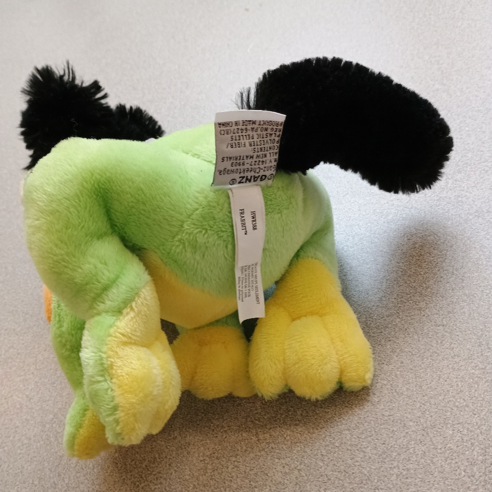 Ganz Halloween frog dressup cat sitting plush HW8388 Frabbit 6.5in - Picture 6 of 8